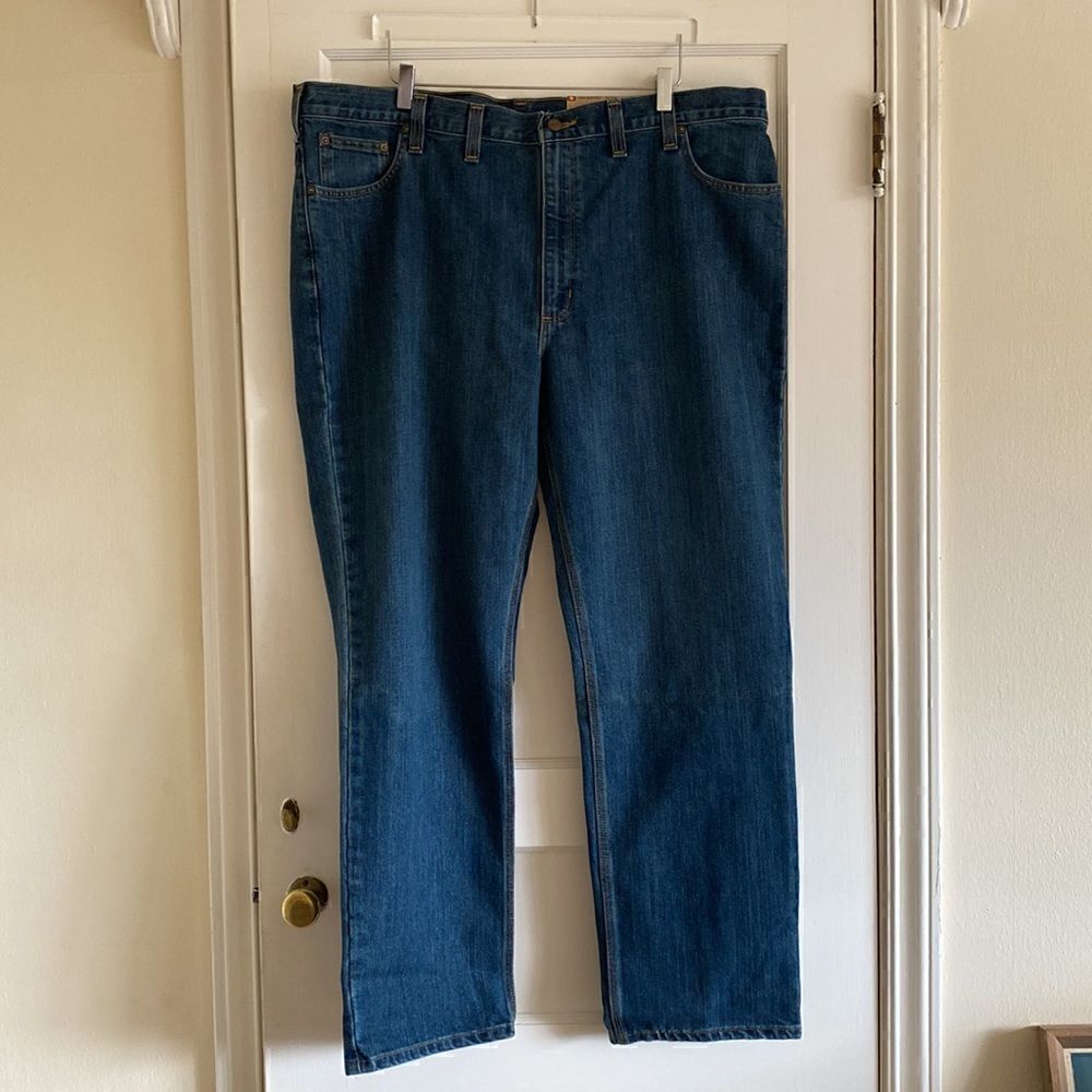 NWT Carhartt Jeans Elton Straight Traditional Fit Size 44x32 - Picture 2 of 11